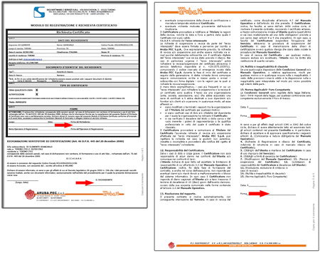 ACCEDO: I Contratti | Kit Di Firma Digitale - ACCEDO